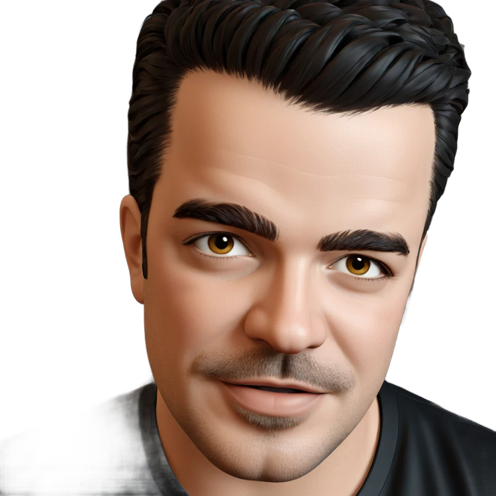 portrait of a confident man emoji