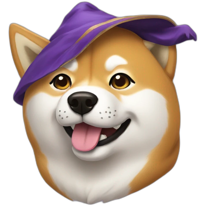 wizard shiba emoji