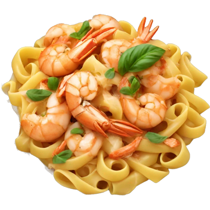 Spicy Seafood pasta  emoji