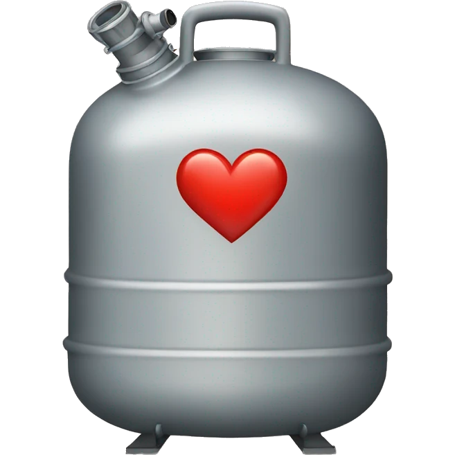 heart with gas tank emoji