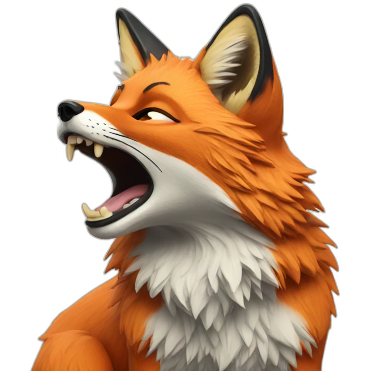 fox getting high emoji