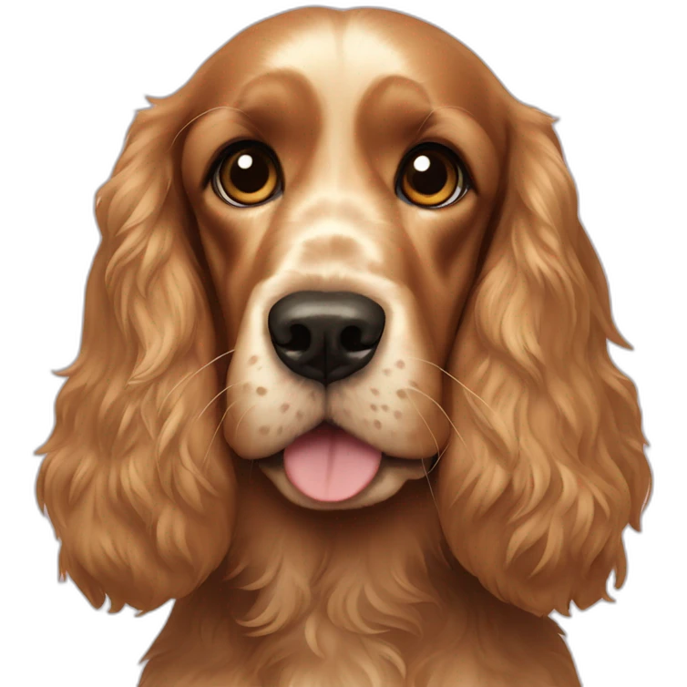 cocker spaniel emoji