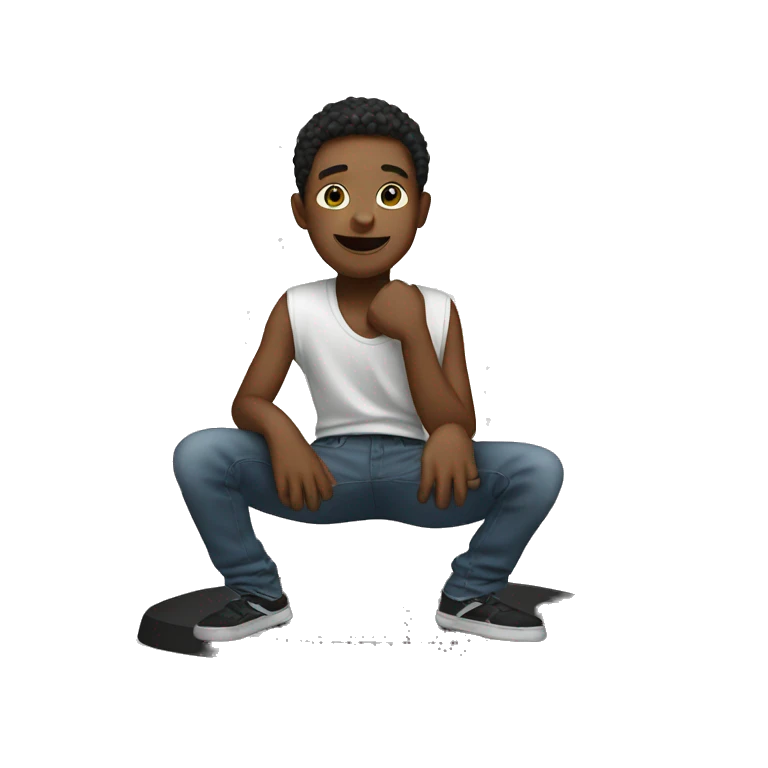 boy on stage emoji