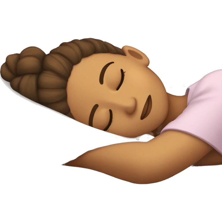 Ariana Grande sleeping emoji