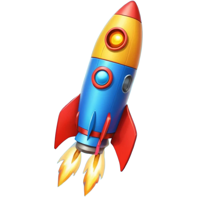 rocket-powered animals emoji