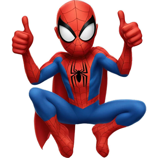 Spider-Man thumbs up emoji