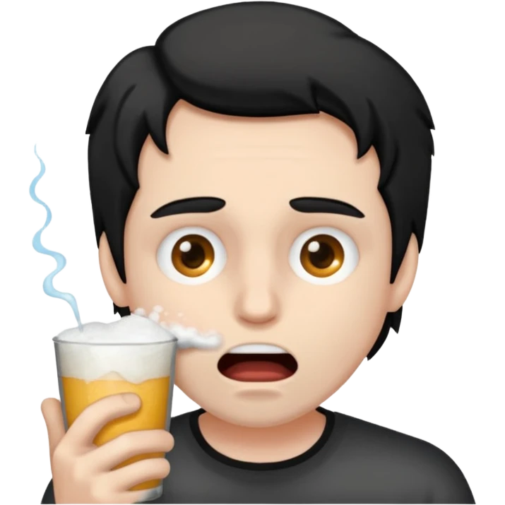 frothing at the mouth emoji