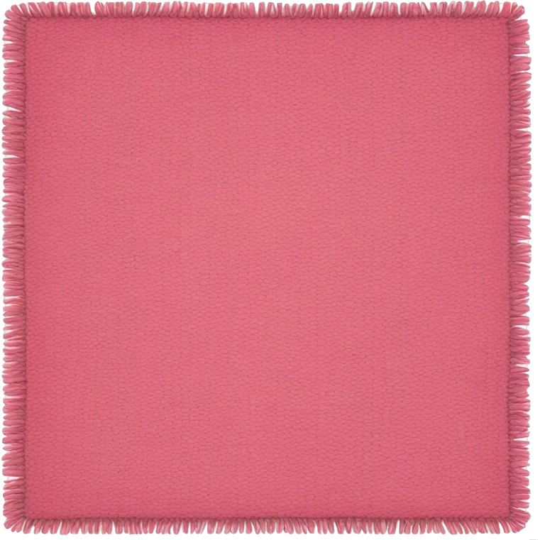 Pink  rug  emoji