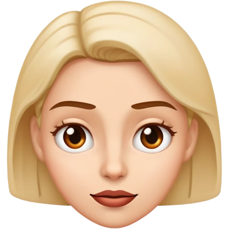 woman emoji with tricky mischievous face thinking expression emoji