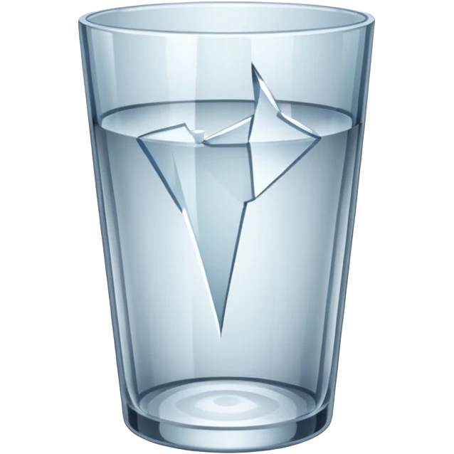 broken empty glass emoji
