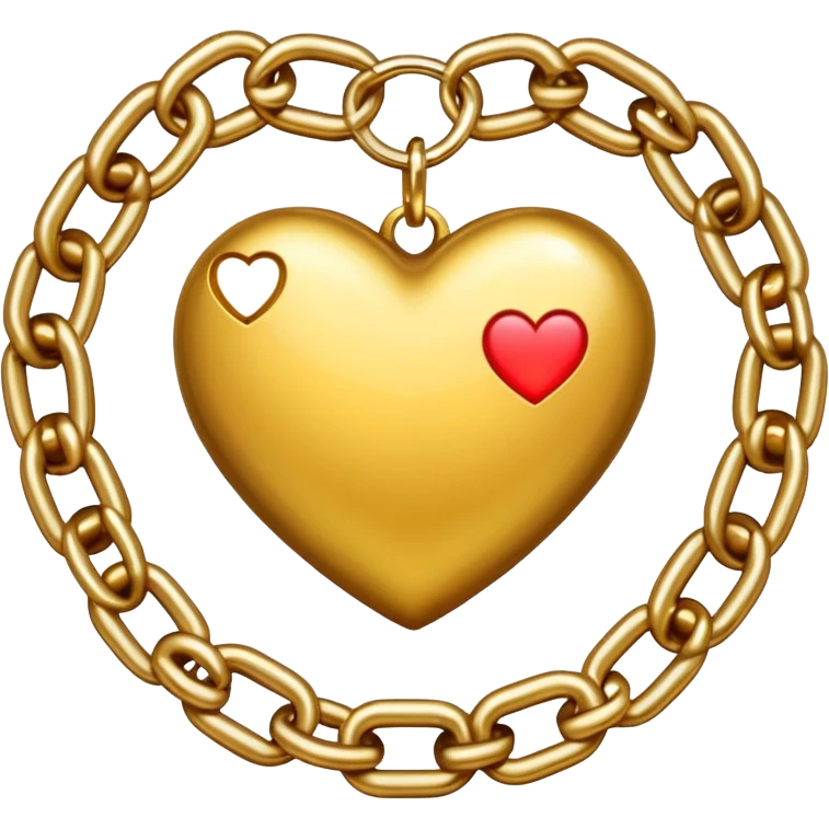 heart chain emoji