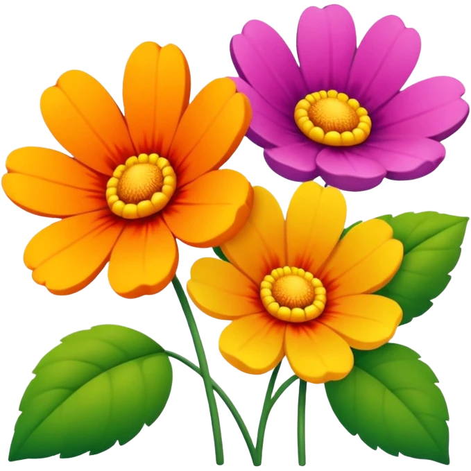 Arranjo de flores emoji