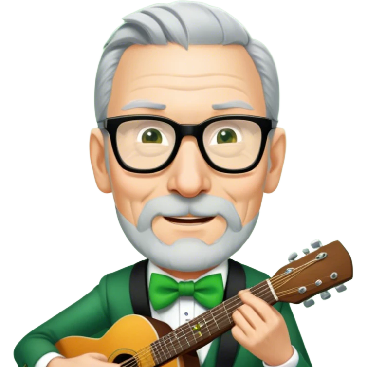 Leprechaun Guitarist emoji