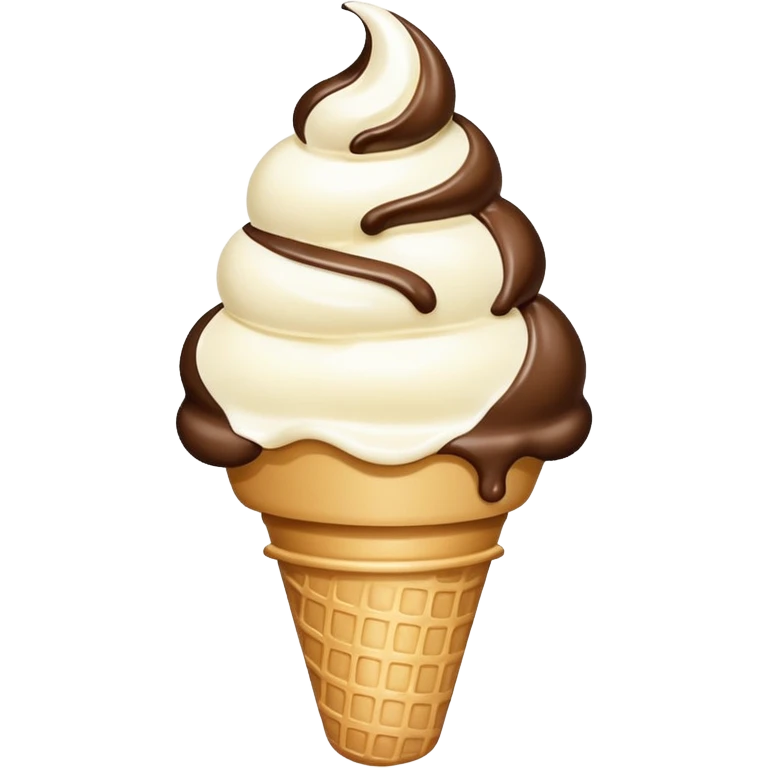 white ice cream emoji
