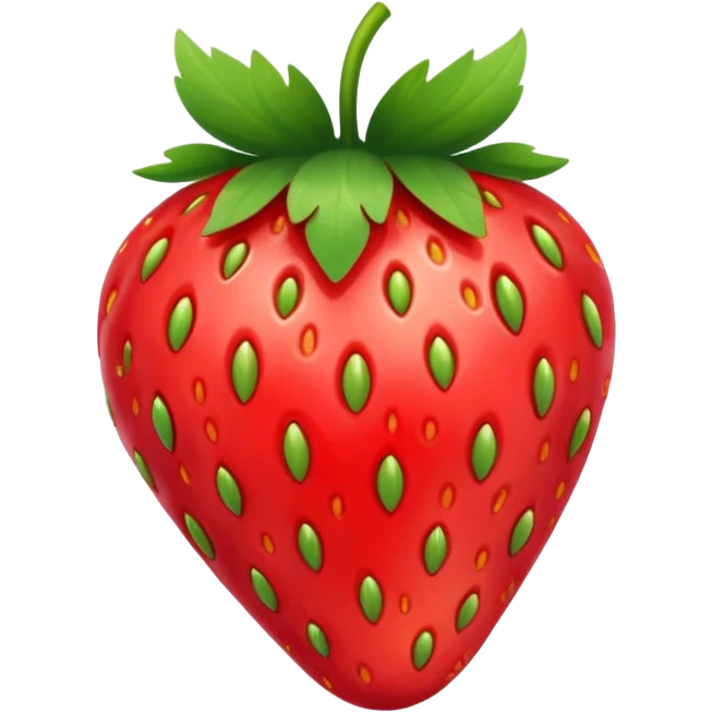 Strawberry emoji