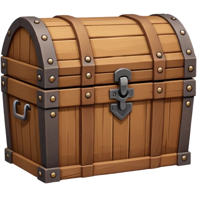 chest brown emoji low poly  emoji