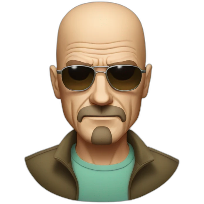 Walter white with sunglasses emoji