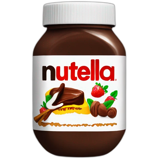 Pot nutella emoji