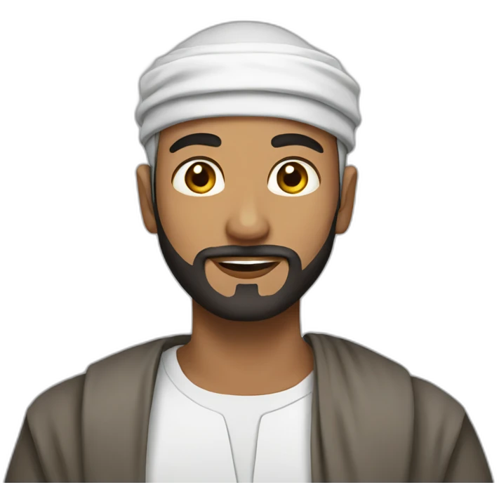 Muslim man emoji