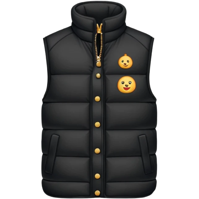 puffer vest  emoji