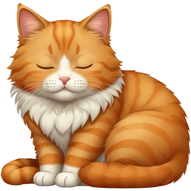 a cat sitting with closed eyes emoji
