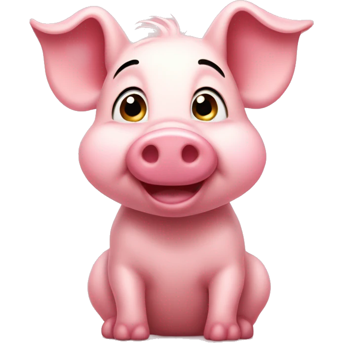 Disney piglet emoji
