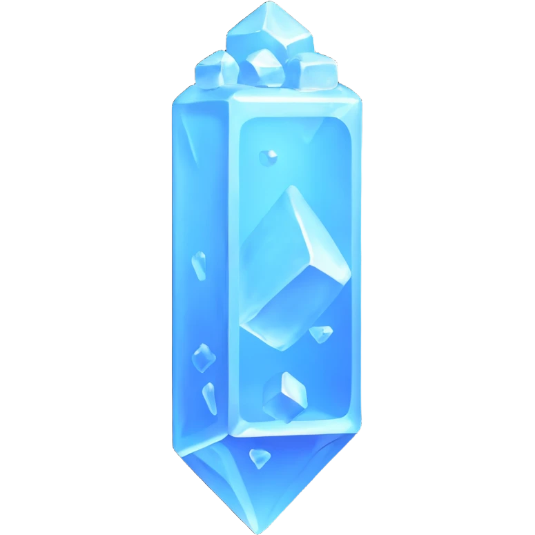 frozen ice cell emoji
