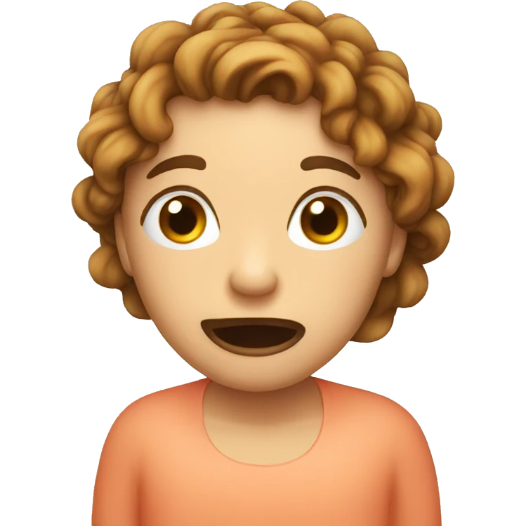 smelly brown peach  emoji