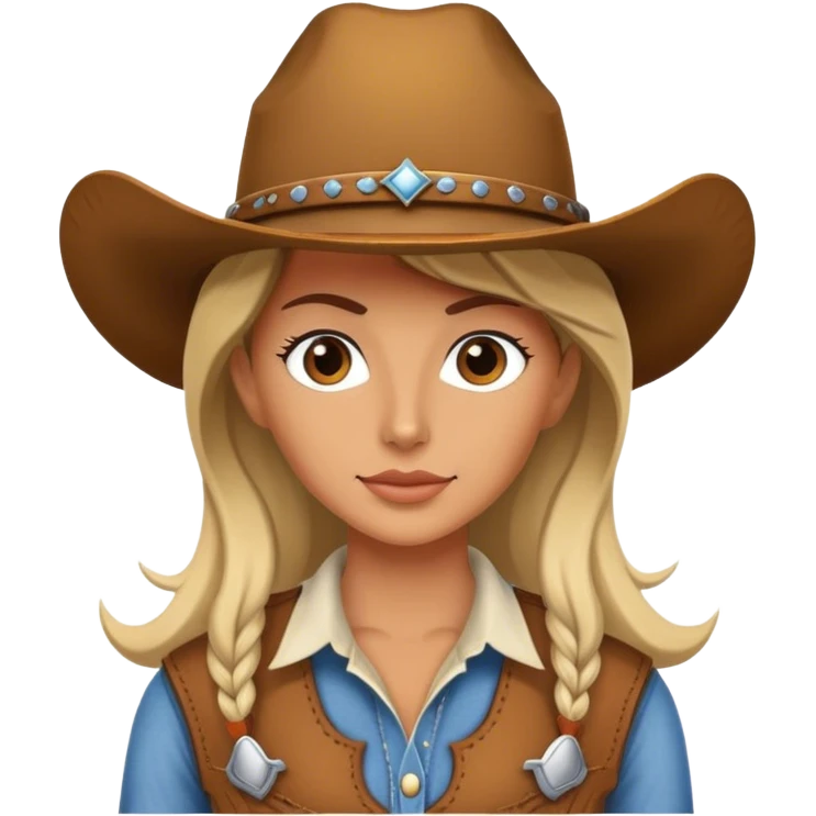 Cowgirl emoji