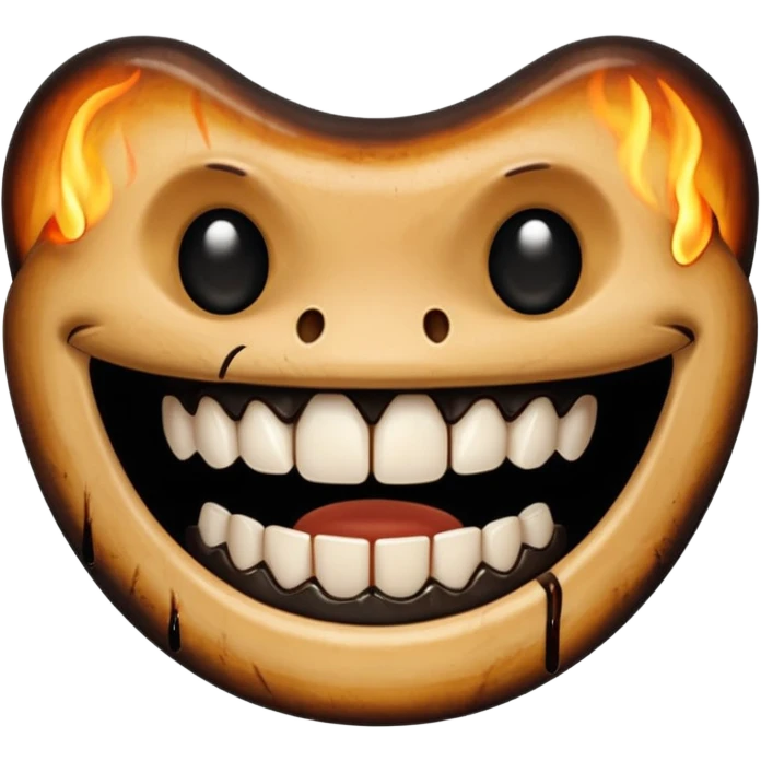 Grilled teeth emoji