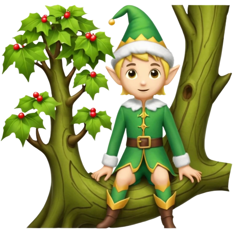 elf on a tree emoji