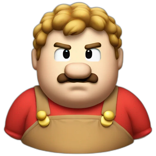 fat mario emoji