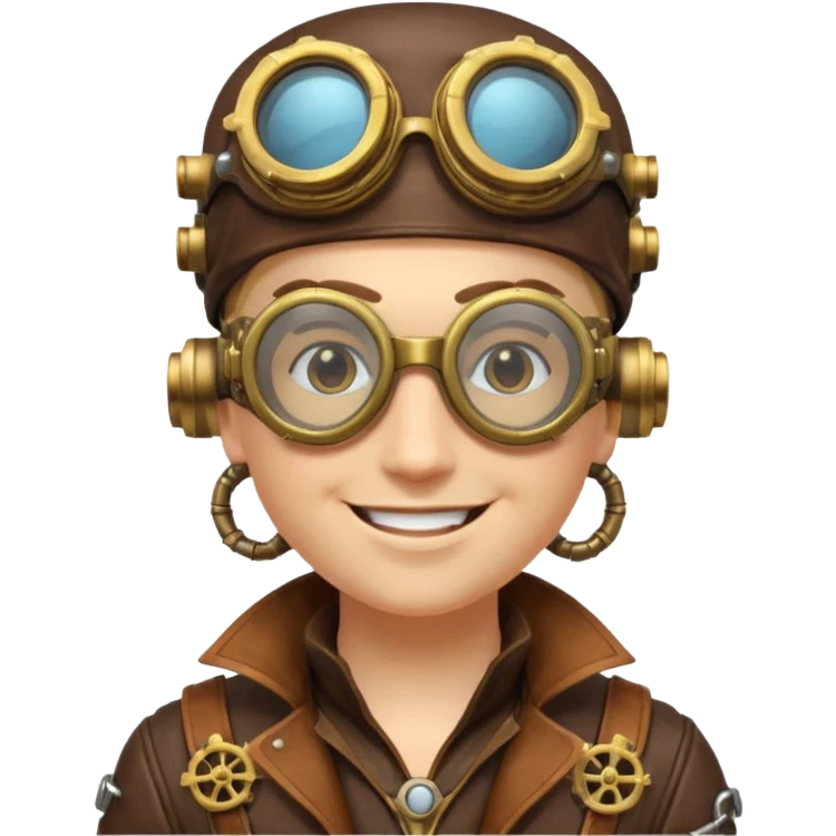 Steampunk Character emoji