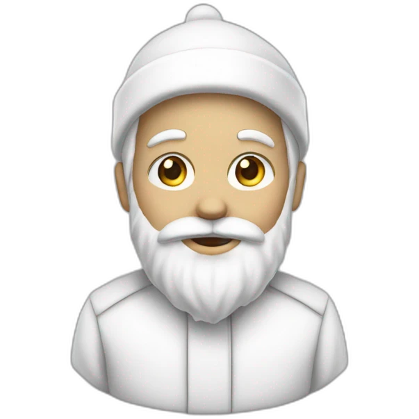 boy white santa emoji