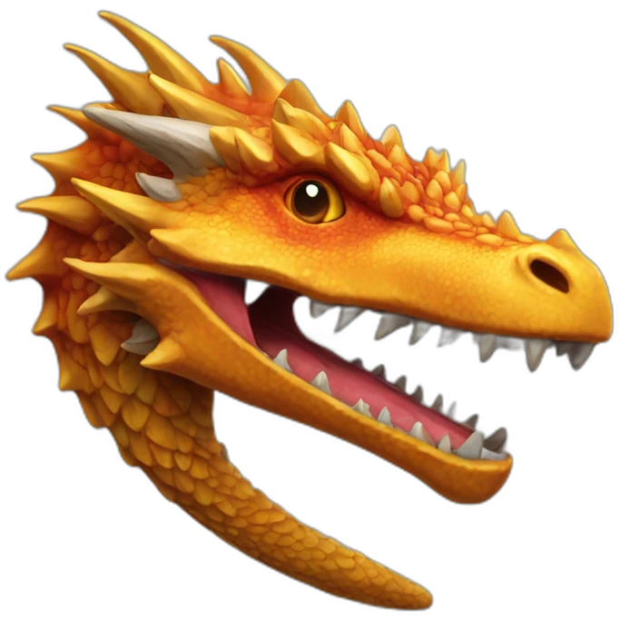 Dracaufeu doré emoji