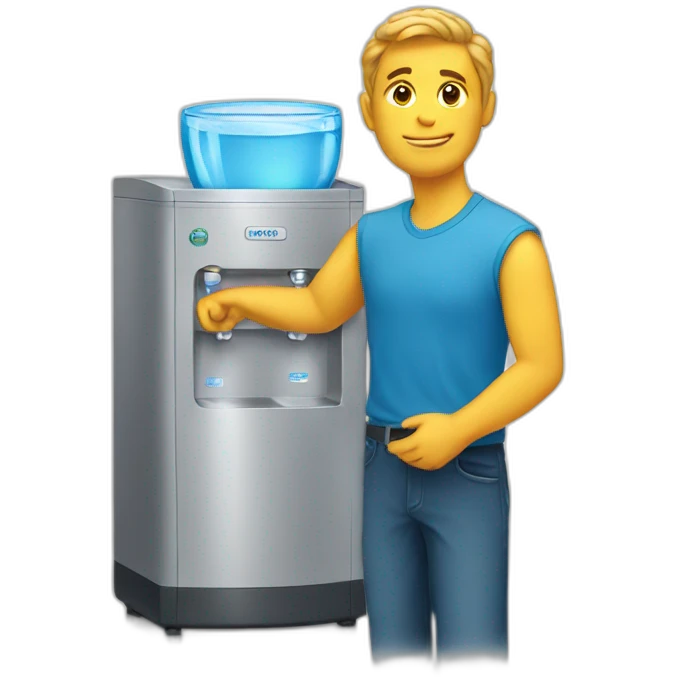 Water cooler emoji