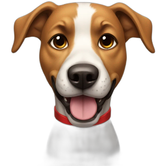 a super hero dog emoji