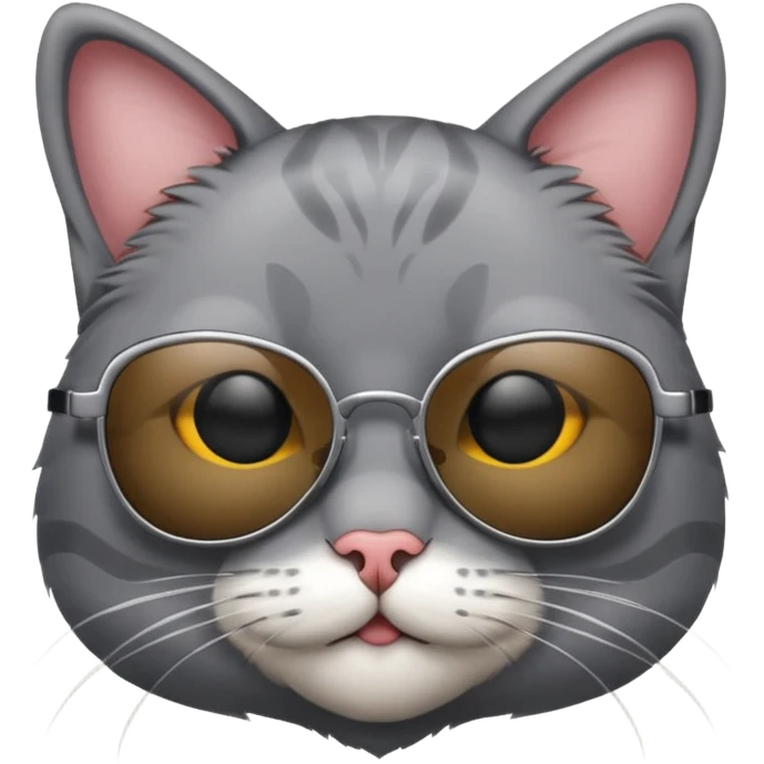Cat wearing sunglasses emoji