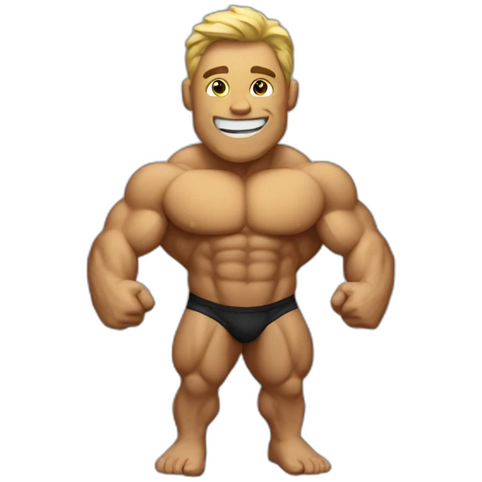 laud bodybuilder emoji