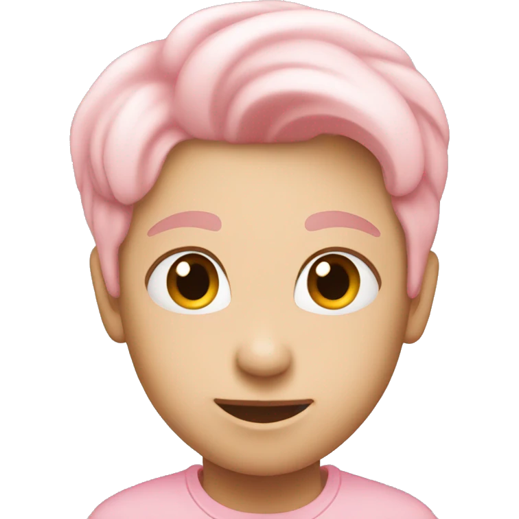 Light pink heart emoji