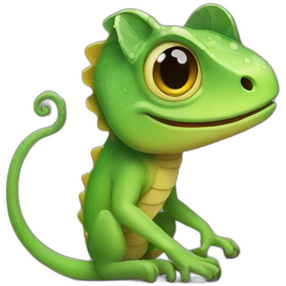 Caméléon  emoji