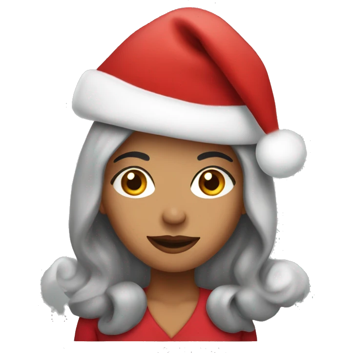Latina Santa emoji