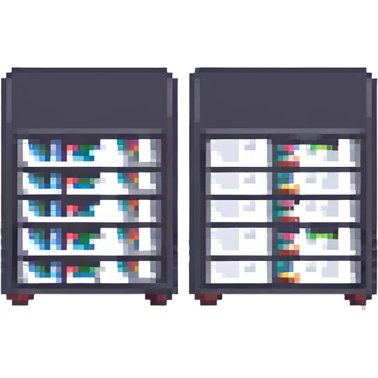 Tiny server rack emoji