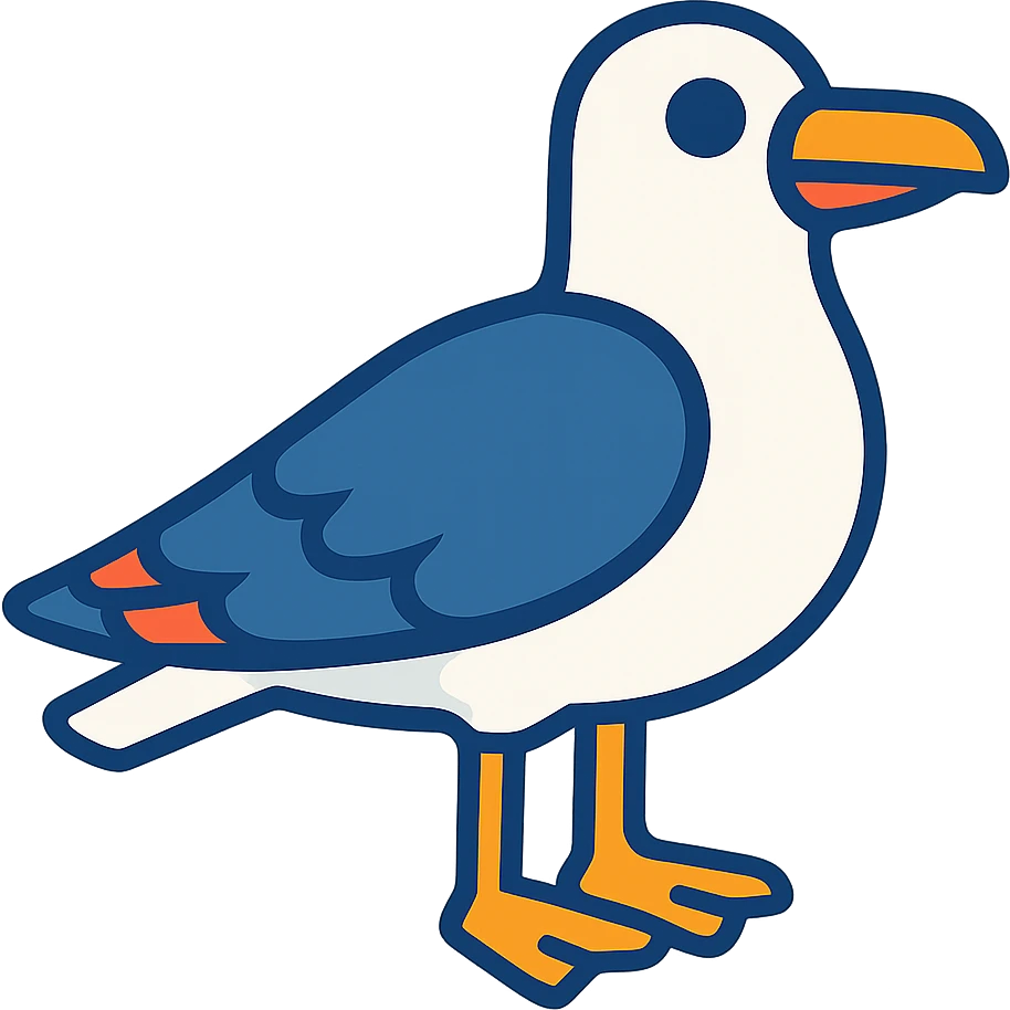 seagull emoji