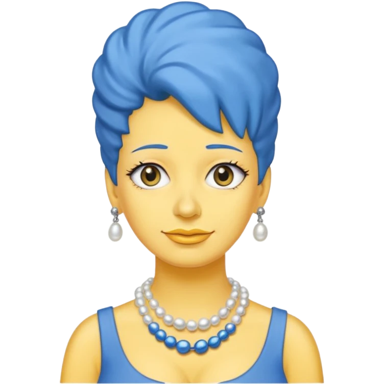 Marge Simpson emoji