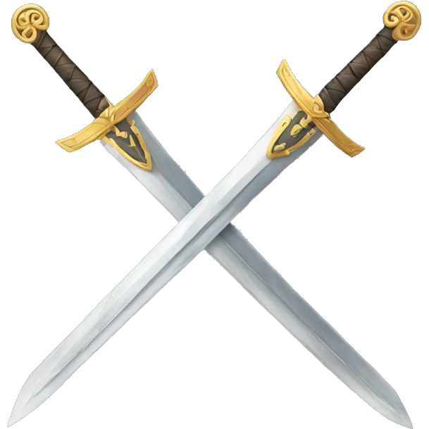 Cross sword emoji