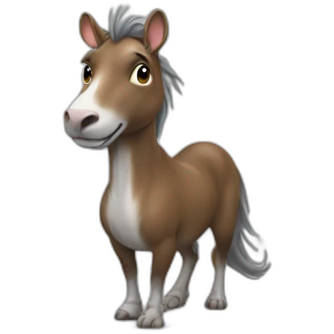 Un chevale  sur un rat emoji