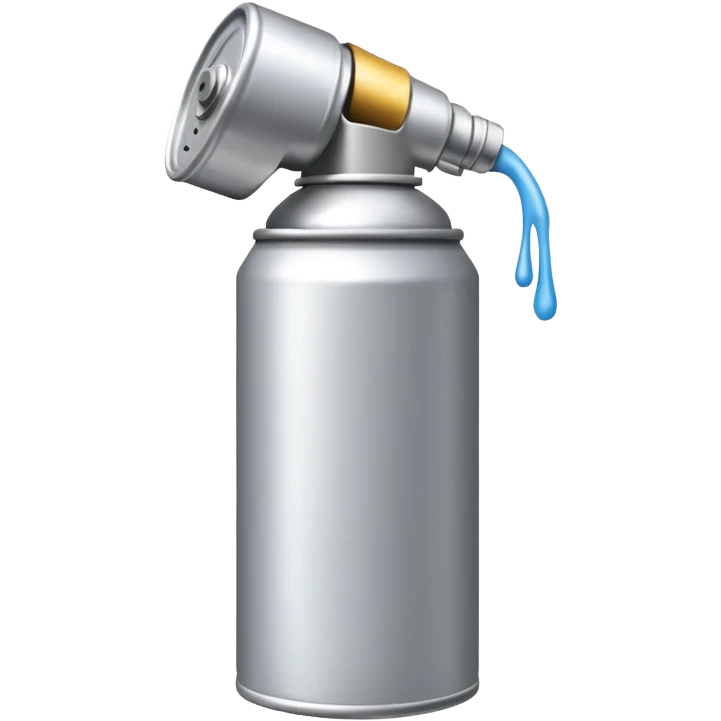 Spray can spraying  emoji