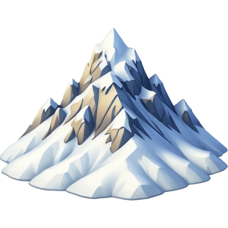snow mountain emoji