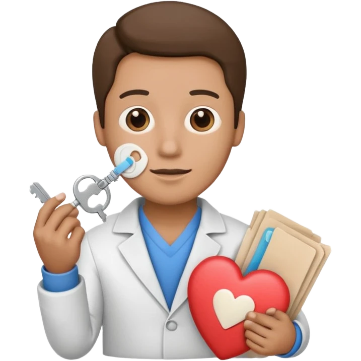 🔑👨‍💼📑❤️‍🩹💊 emoji